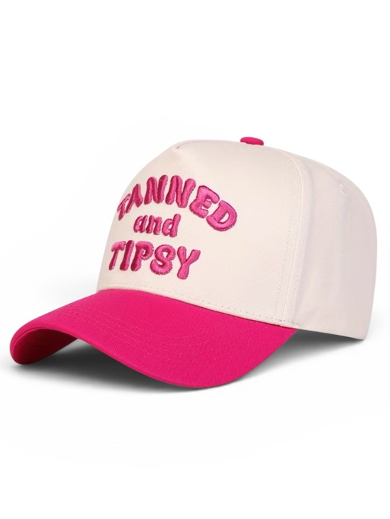 Accessories - New Tanned and Tipsy Pink-Baseball Cap